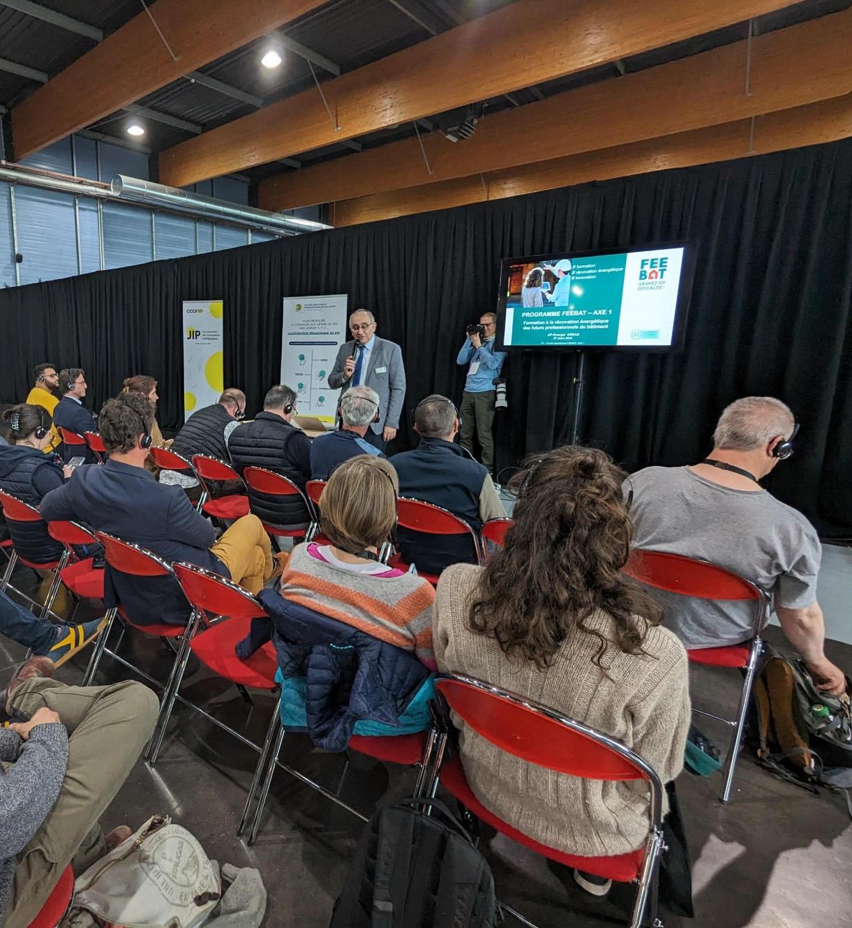 Fabrice, POUPON Journées de l’innovation pédagogique Métiers de l’énergie à Arras